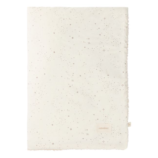 Couverture Stories en coton bio | Ecru
