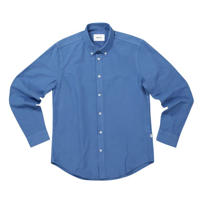 Arne 5725 Organic cotton shirt | Blue