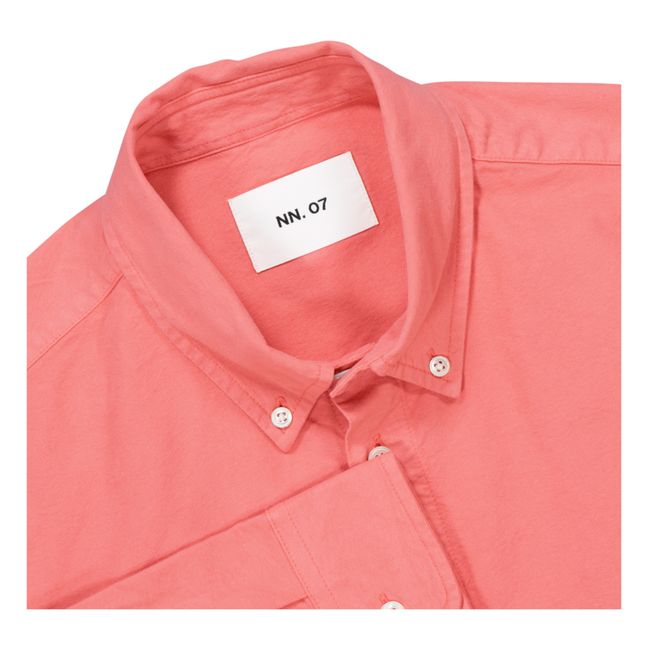 Arne 5725 Organic cotton shirt | Coral