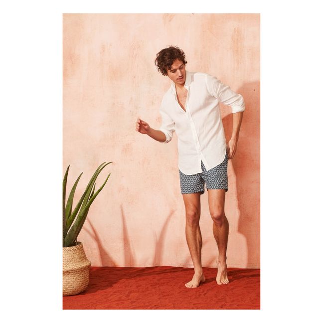 Short de Bain Oursins | Vert
