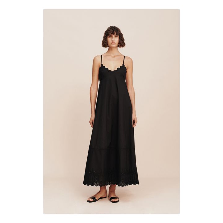 Vestido Maisie Tie | Negro- Imagen del producto n°2