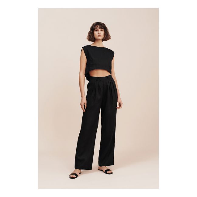 Pantalon Louis Lin | Noir