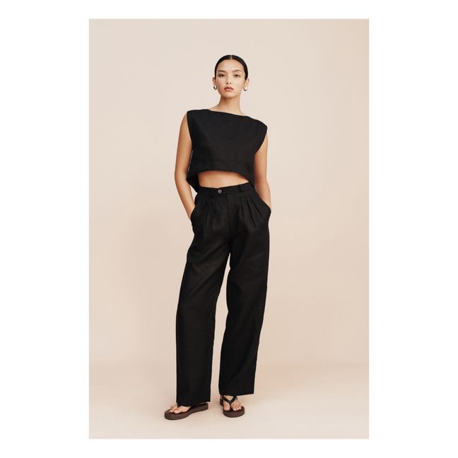 Pantalon Louis Lin | Noir