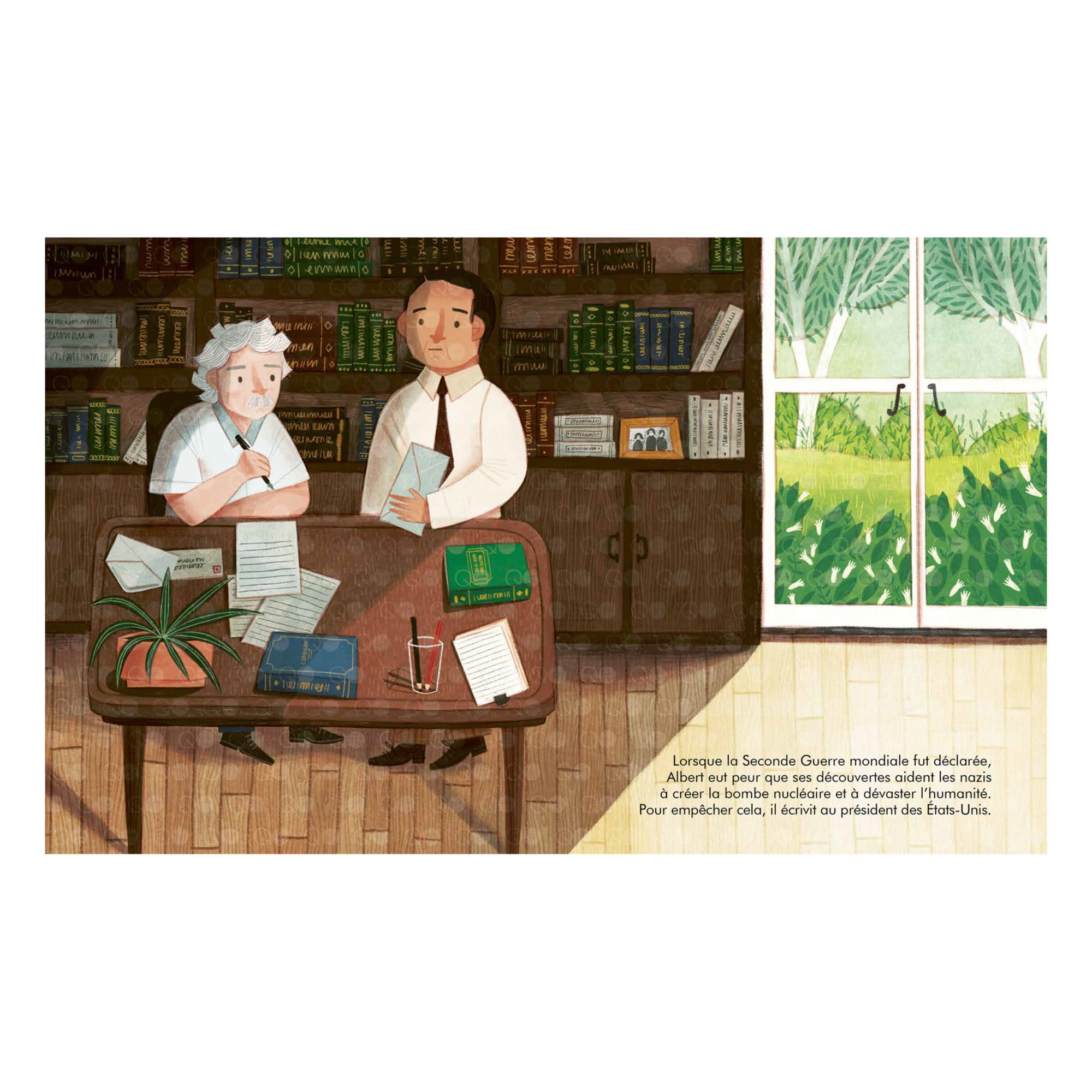 Kimane - Livre Albert Einstein - Petit et Grand