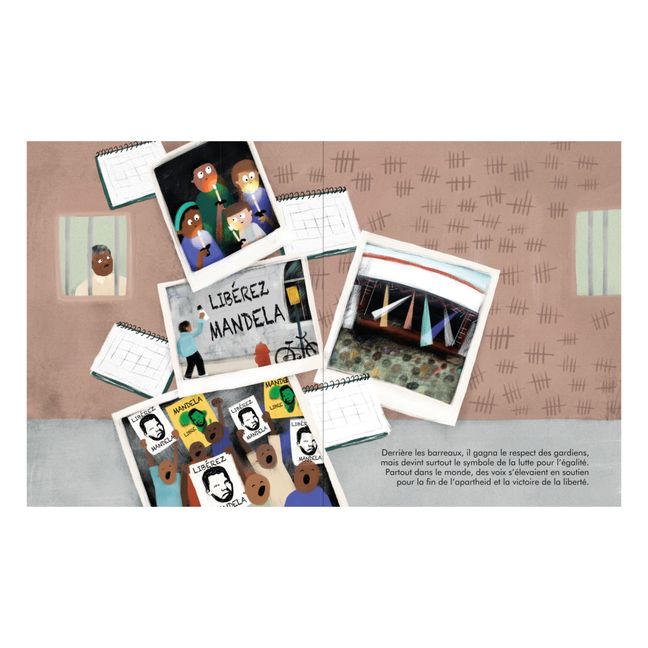 Livre Nelson Mandela - Petit et Grand 