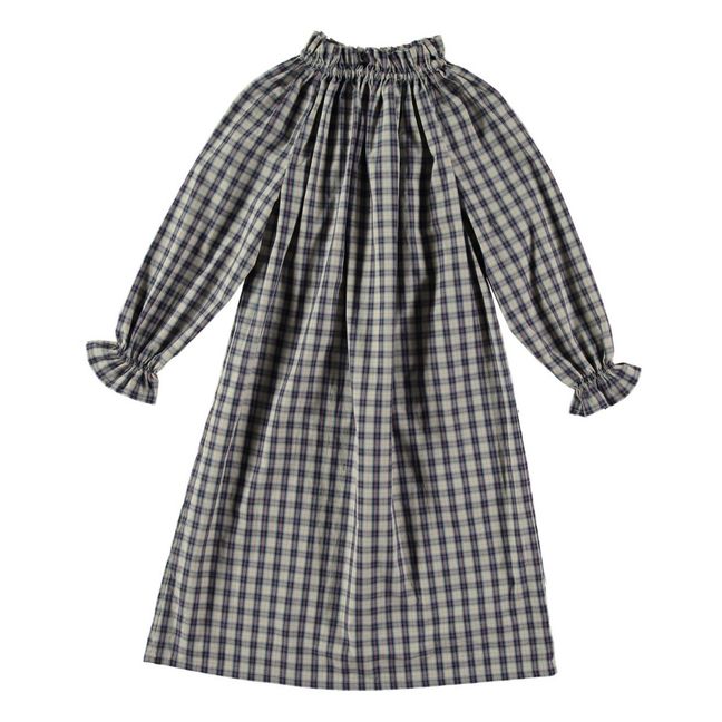 Robe de Nuit Gaze de Coton Bio Sissi | Bleu marine