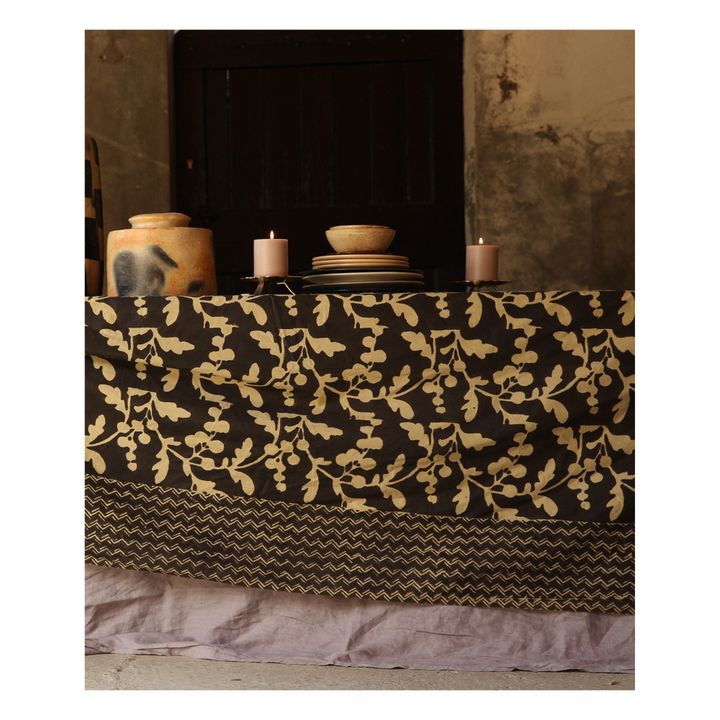Decke aus Baumwolle x Smallable | Noir/Blanc- Produktbild Nr. 1