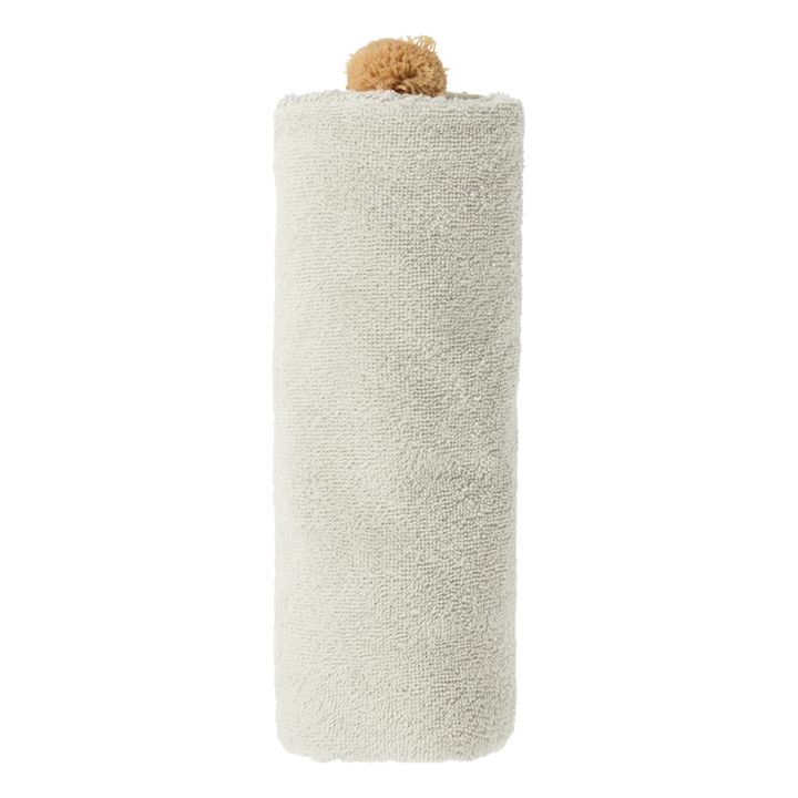 Capa de baño So Cute de algodón orgánico | Salvia- Imagen del producto n°5
