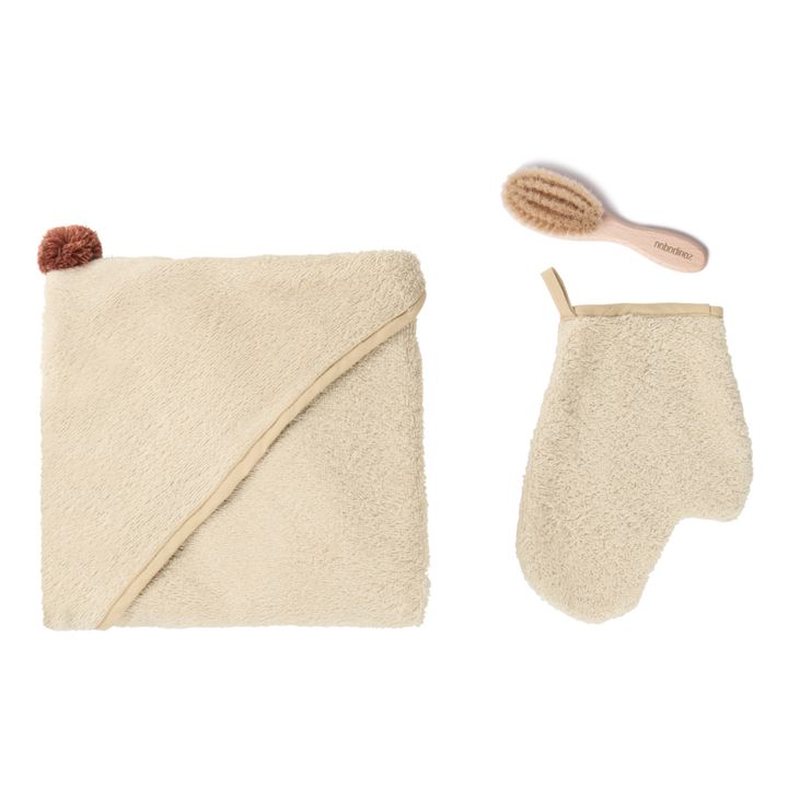 Badeset So Cute aus Bio-Baumwolle | Sandfarben- Produktbild Nr. 0