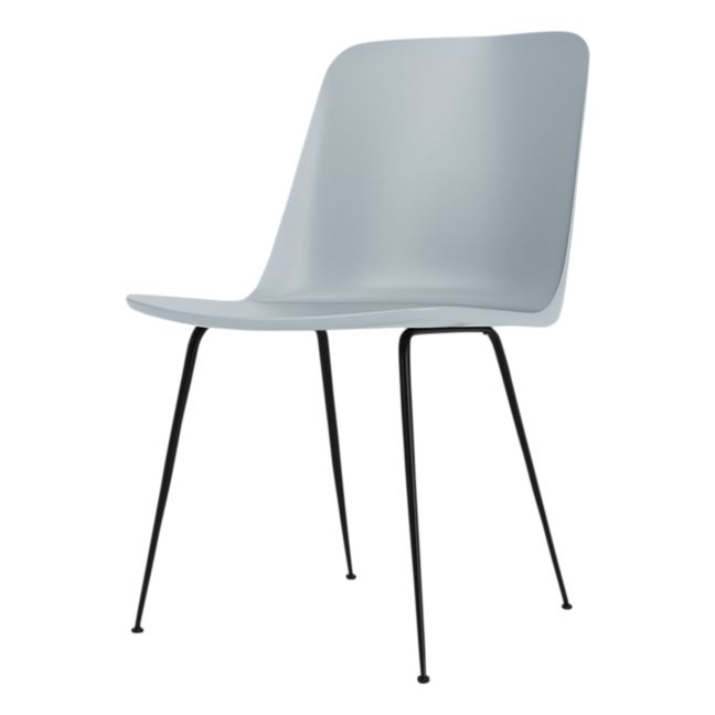 Rely HW65 chair, black frame | Light Blue