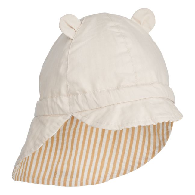 Cappello reversibile in cotone organico Gorm | Giallo