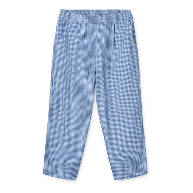 Pantaloni Birger Vichy | Blu