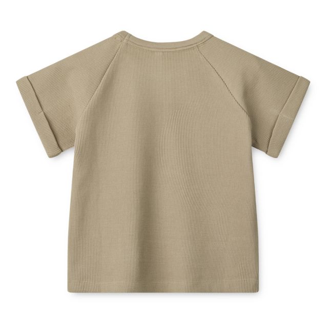 T-Shirt Nilo Geprägt | Khaki clar