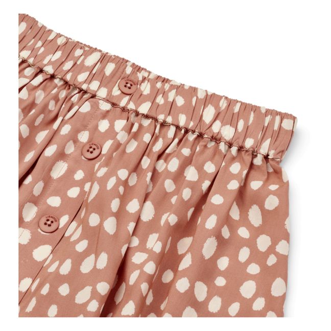 Rosita Buttoned Skirt | Dusty Pink