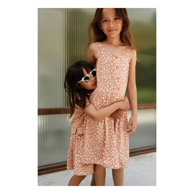 Zia Spotted Dress | Dusty Pink