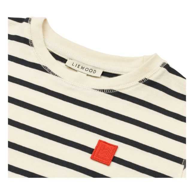 Ullrik Striped T-shirt | Navy blue