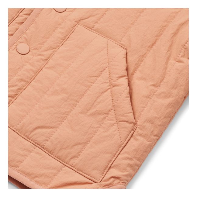 Bea Quilted Jacket | Peach