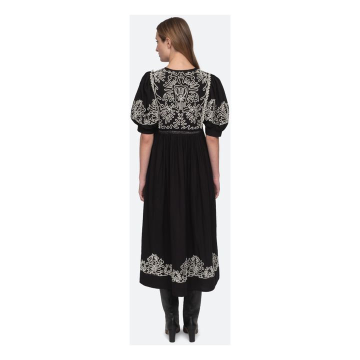 Sea NY Cordera embroidered dress Black Smallable