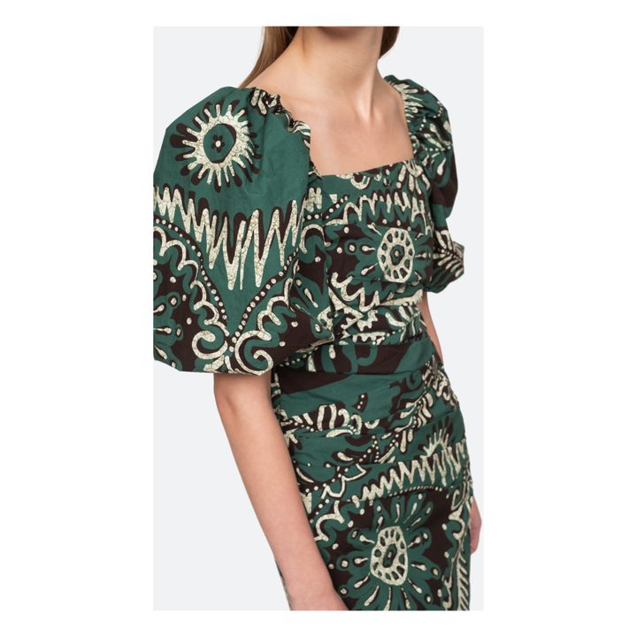 Besticktes Kleid Charlough | Grün- Produktbild Nr. 6