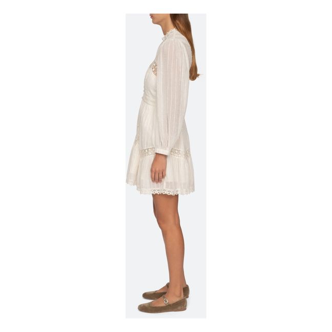 Robe Haven Dobby | Crème