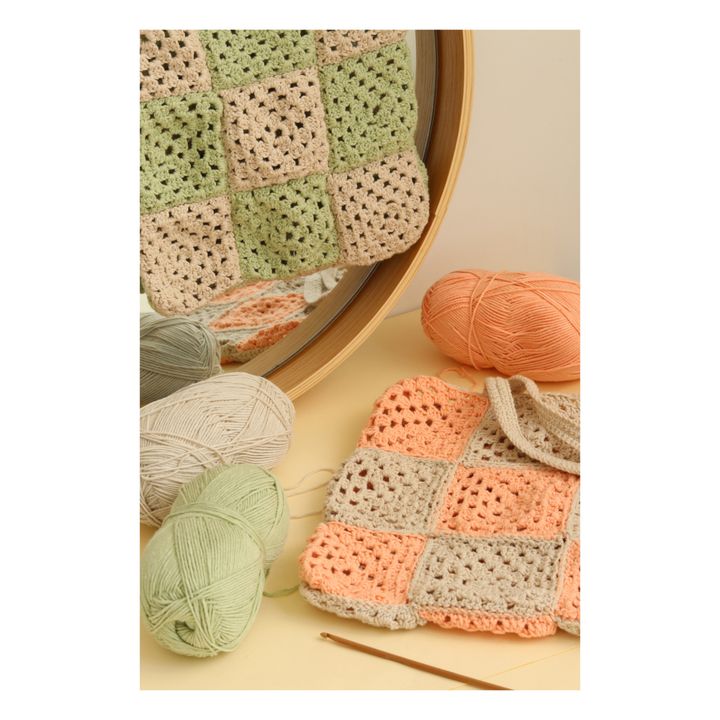 DIY My granny squares bag  | Peach- Product image n°2
