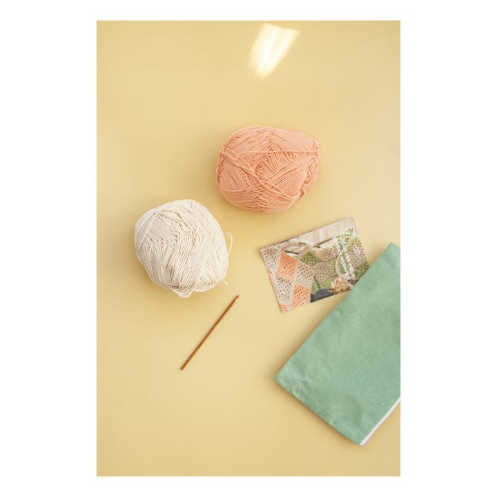DIY My granny squares bag  | Peach- Product image n°3