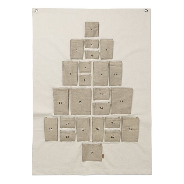 Pine Adventskalender aus Bio-Baumwolle