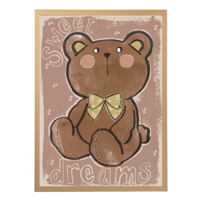 Poster di un grande orsacchiotto
