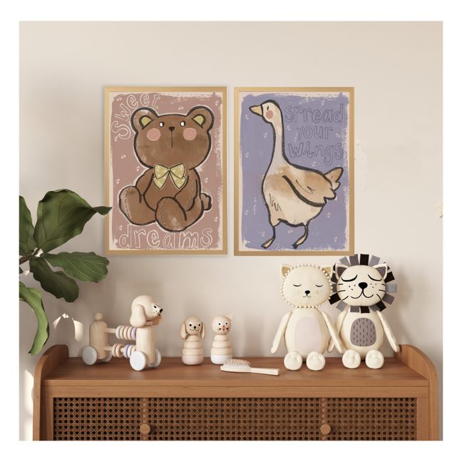 Large Teddy poster