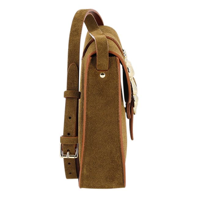 Le Sab velvet bag | Tabacco