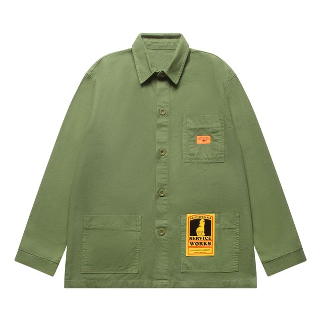 Veste Canvas Coverall | Olive green