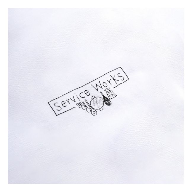 T-shirt Scribble Logo | Blanc