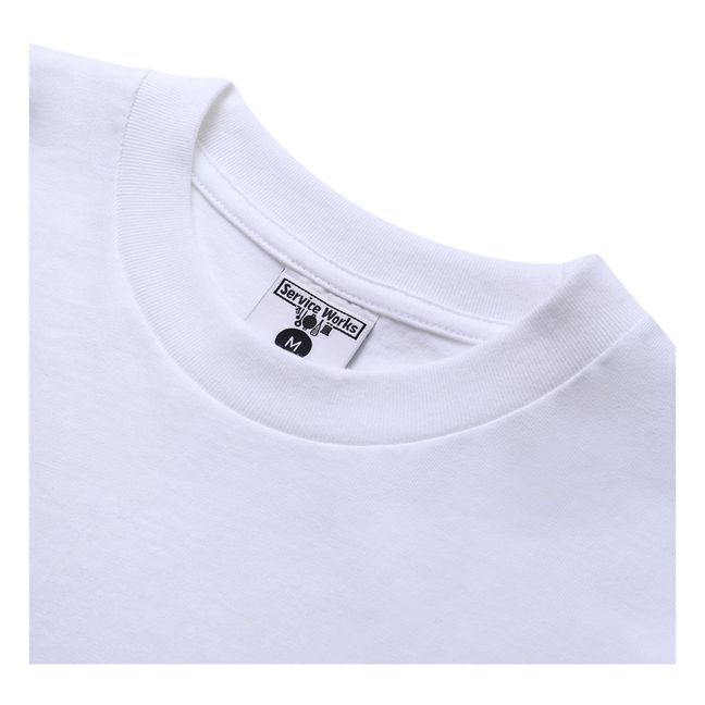 Maglietta con logo Scribble | Bianco
