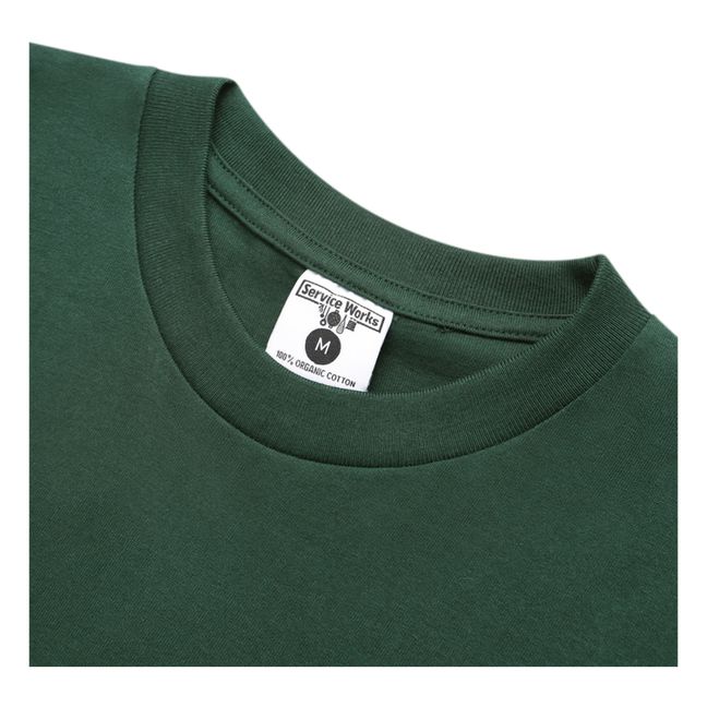 T-shirt Scribble Logo | Forest Green