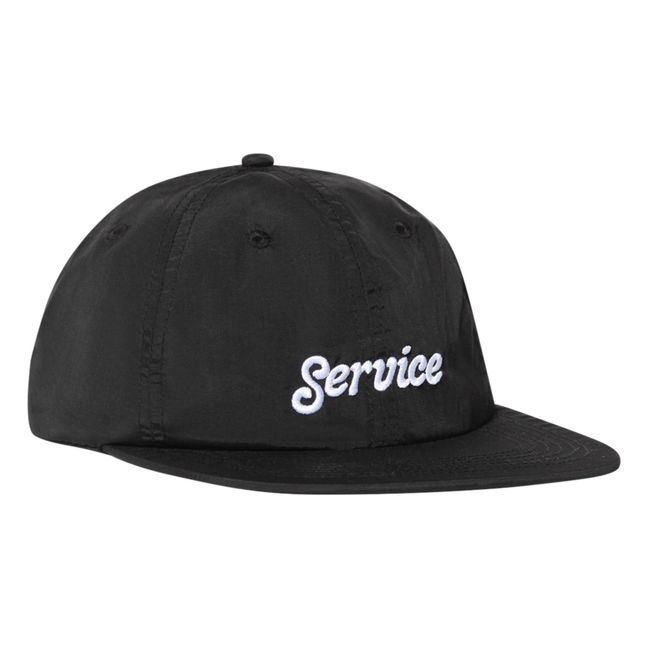 Nylon Service Cap | Schwarz
