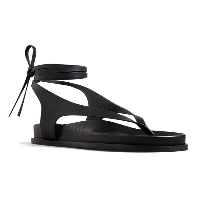 Shel sandals | Black