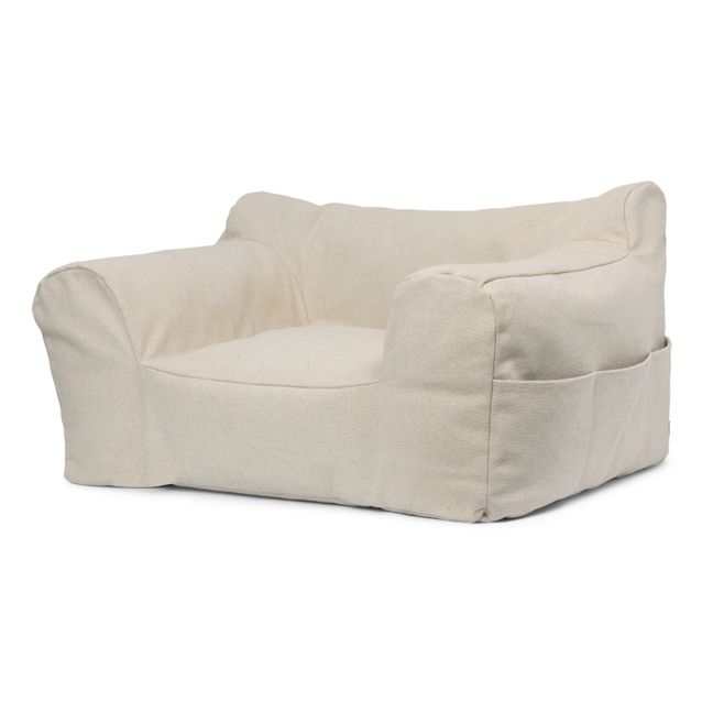 Pouf Billow | Blanc cassé