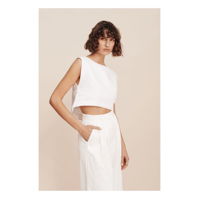 Pantalon Wesley | Blanc