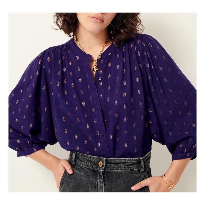 Blouse A View | Purple- Product image n°1