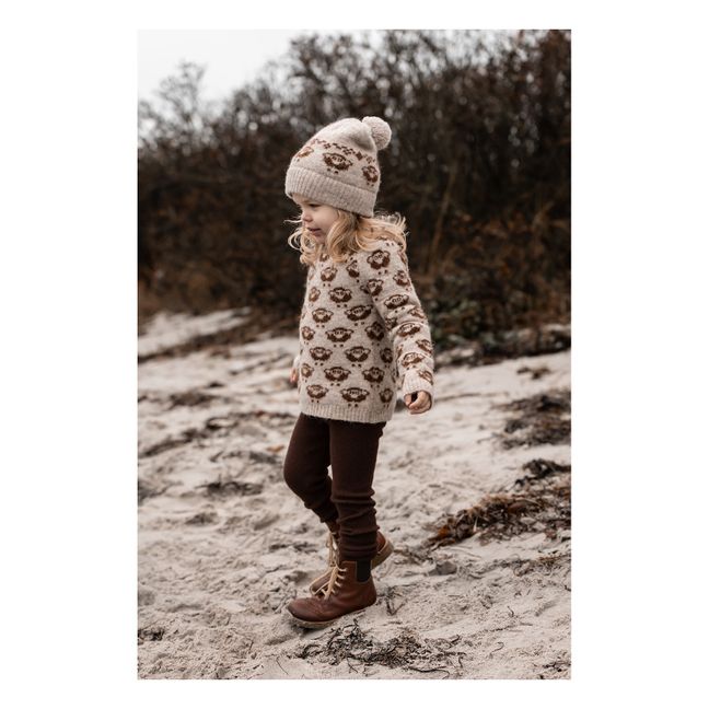 Pull Alpaga Star Mouton | Beige