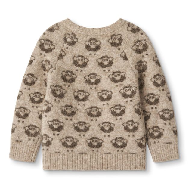 Pull Alpaga Star Mouton | Beige