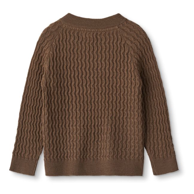 Kiki Merino Wool Sweater | Chocolate