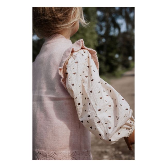 Pull Sans Manche Alilly | Rose pâle