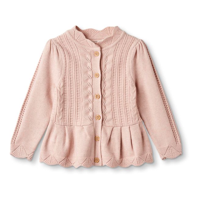 Cardigan Alilly | Pale pink