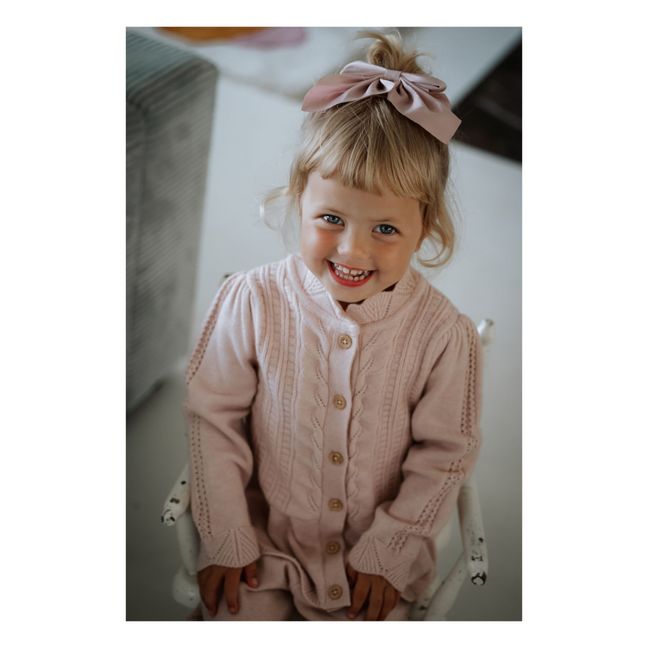 Cardigan Alilly | Pale pink
