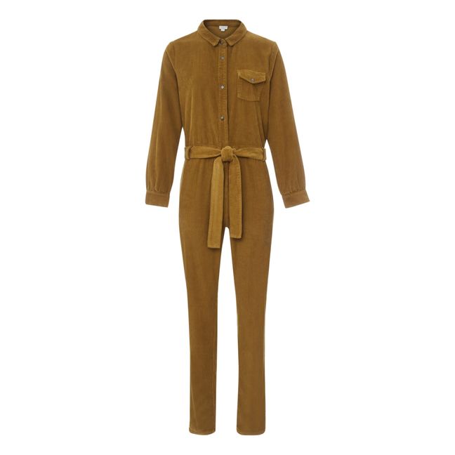 Exclusité Marlot x Smallable - Combinaison Coton Velours Côtelé Neroli - Collection Femme  | Bronze