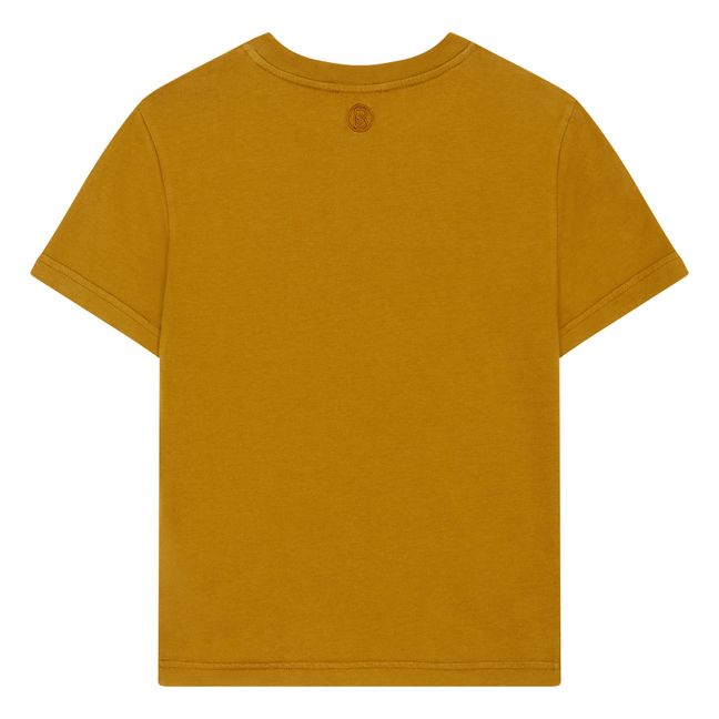 T-Shirt Garçon Manches Courtes Coton Bio | Vert olive
