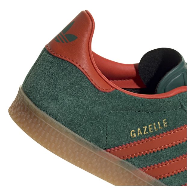 Sneaker 3 Scratches Gazelle | Dunkelgrün