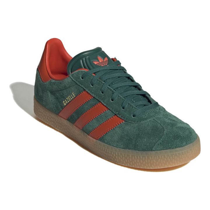 Adidas Baskets Lacets Gazelle Vert fonc Smallable