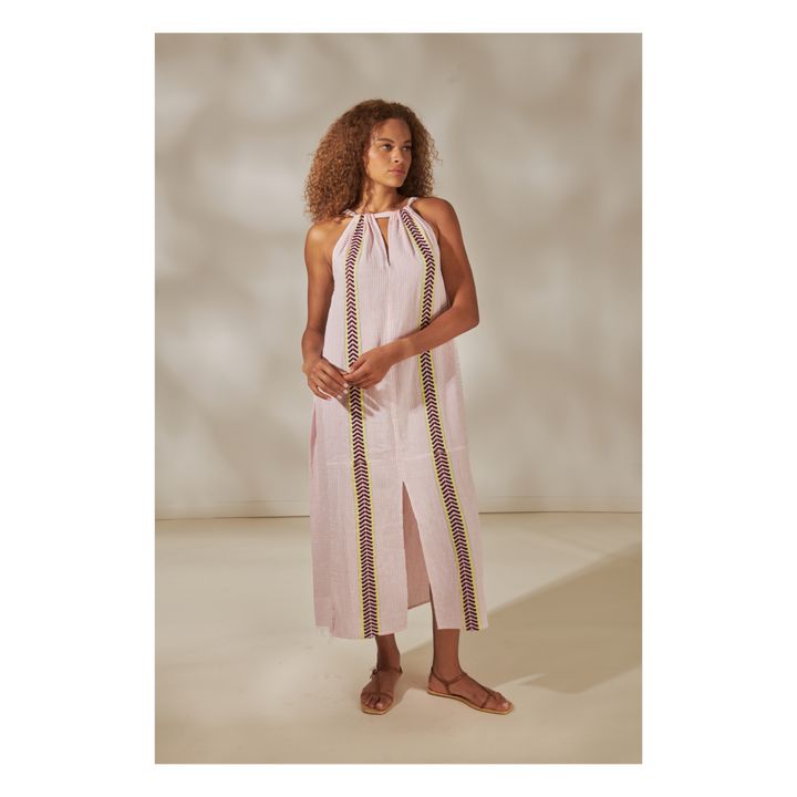 Kleid Ayana Halter | Rosa- Produktbild Nr. 1